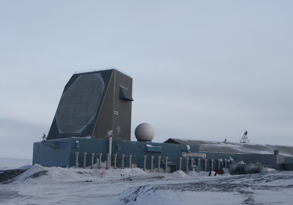 radar on top of building