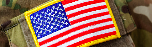 Patch of American Flag