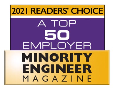 2021 Top 50 Employer Minority Engineer Magazine