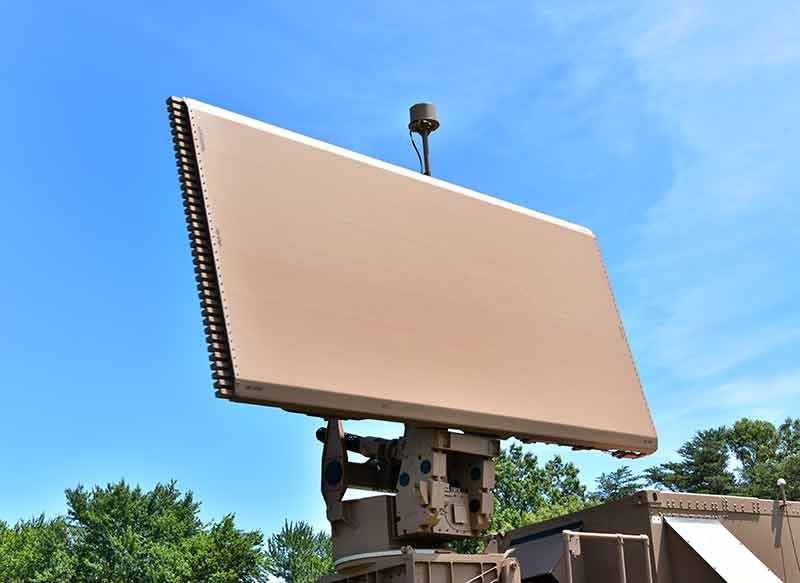 long-range radar mounted on vehicle