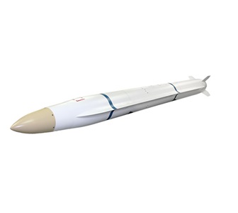 rendering of missile