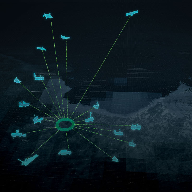 illustration of digital battlespace