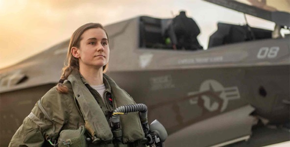 female miliary pilot