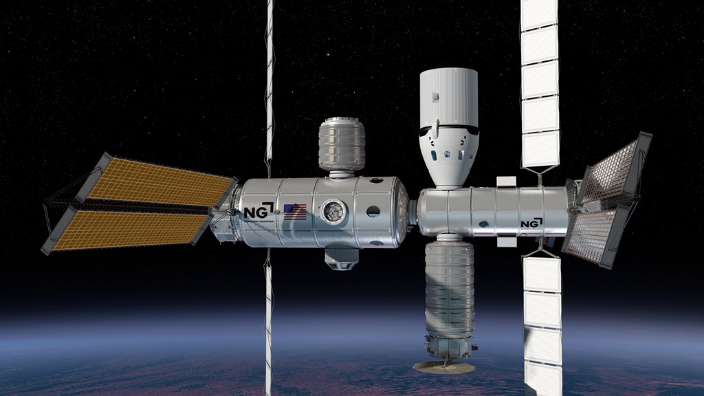 Rendering of Commercial Space Station