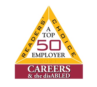 Top 50 Employer Careers & the disABLED - 2021