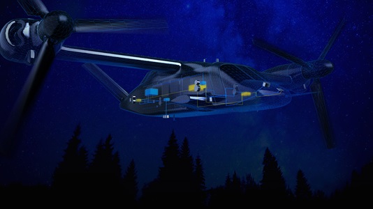 illustration of concept for Future Vertical Lift