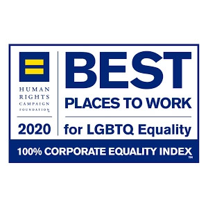 Human Rights Campaign Best Places to Work for LGBT Equality – 2020