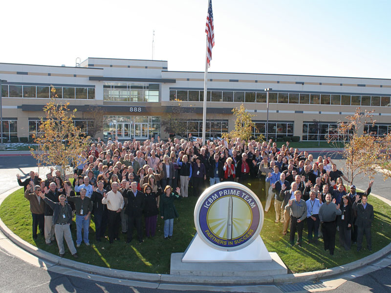 Group shot of ICBM Prime Integration Contract Employees