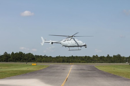 World Exclusive: U.S. Navy MQ-8B Firescout drone copter returns to service  after grounding. And conducts Dual Air Vehicle operations too. - The  Aviationist