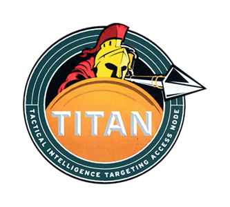 Tactical Intelligence Targeting Access Node (TITAN) logo