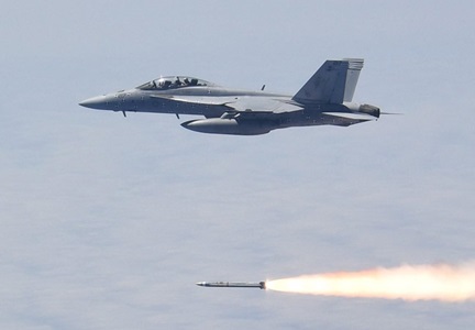 missile launched from F/A-18