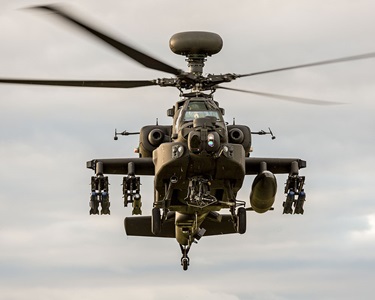 military attack helicopter