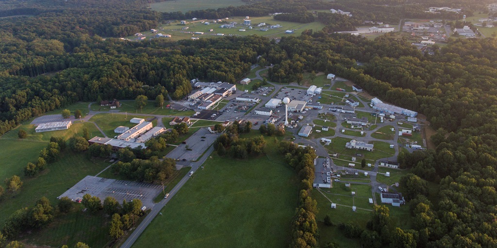 aerial photo of Elkton Maryland