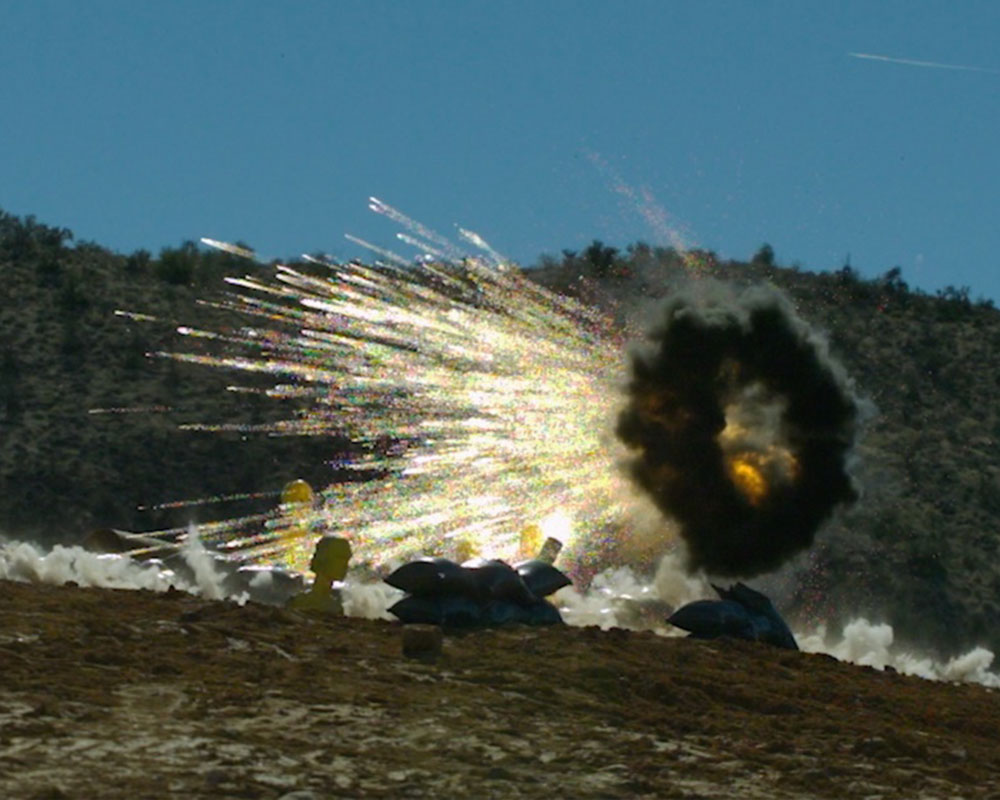 target hit byMedium Caliber Ammunition