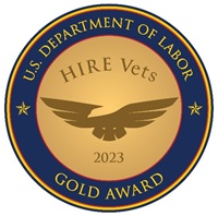 Department of Labor Hire Vets Gold Award