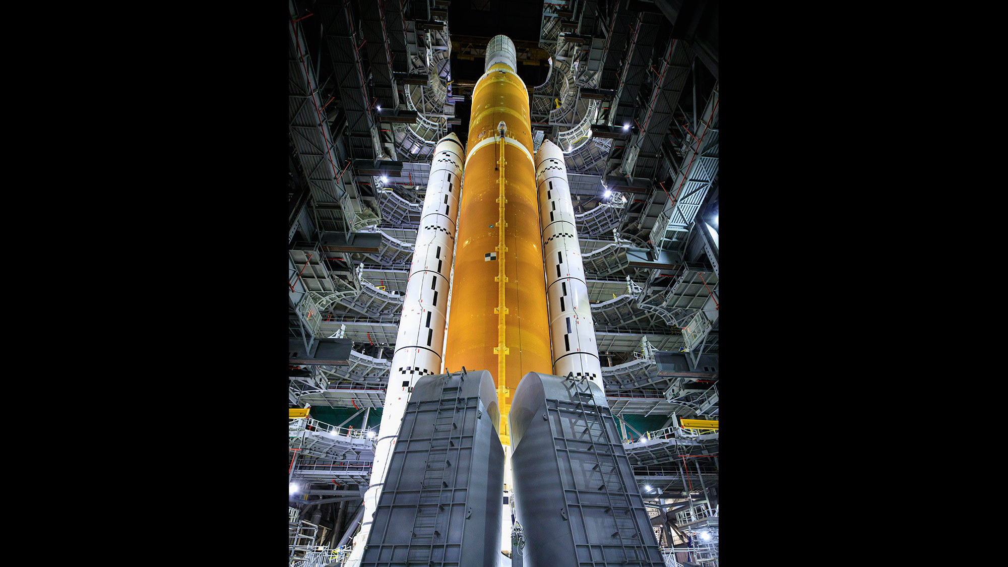 Artemis I Space Launch System rocket